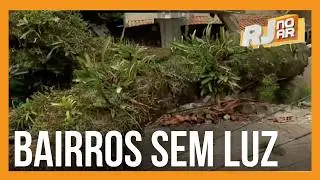 ÁRVORE CAI NA PISTA EM VARGEM GRANDE
