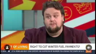 Good Morning Britain with former Labour Advisor James Matthewson; 