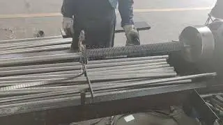 Cold Wound Finned Tube for Heat Exchanger#heatexchanger #finnedtube #carbon #factory #manufacturing