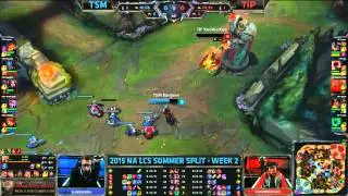 Bjergsen vs XiaoWeiXiao - 1vs1 LeBlanc vs Azir Mid - League of Legends