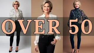 5 Timeless & Classic Black Jeans Outfit Combos | Chic & Elegant Fashion Over 50