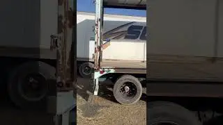 Dry Van Trailer for hauling hay #trucking #truck #farming #agriculture #shop #equipment