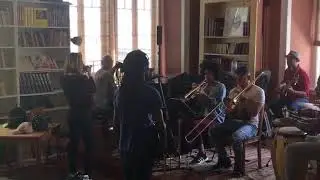 Ritchaz Cabral: rehearsal of Um So Nason (funana)