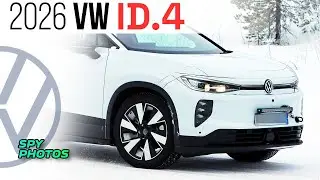 Volkswagen ID.4 2026 года #VW #EV // Шпионские фотографии