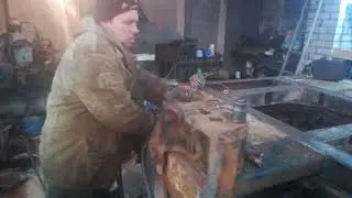 камаз!быстрая замена шпилек крабов балансирной оси 4310