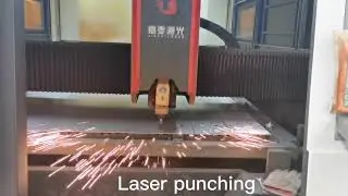 Punching Process Network Server Rack Cabinet Factory Manufacturing Process
