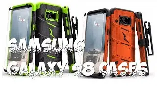 Case for Samsung Galaxy S8   12 ft Military Grade Drop Tested Glass Screen Protector