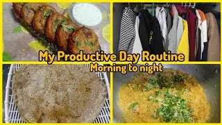 My Daily Routine | Breakfast, Cooking, Kitchen Cleaning & Cupboard Organizing🥰