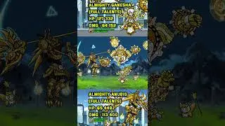 The Battle Cats : Ganesha vs Anubis #shotrs #thebattlecats