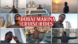 MARINA CRUISE RIDES#MARINA TO BURJ AL ARAB HOTEL#AIN DUBAI#BLUE WATER#