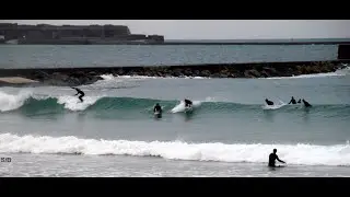 Surf. Cherbourg en Cotentin (plage de Collignon) 21/10/2023  (Aper&ccedil;u)