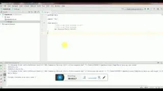 How to write Hello World in Golang.