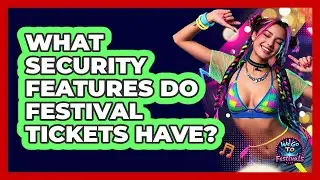 What Security Features Do Festival Tickets Have?