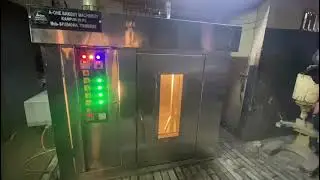 12 TRAY ROTARY RACK OVEN FOR  BAKERY SHOP | MINI OVEN | DEC OVEN | MINI ROTARY RACK OVEN | BAKERY