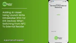 Writing to an RFID Tag in Field Maps with Reader Switch (iOS Tutorial)