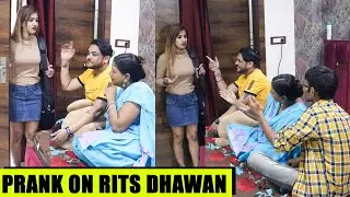 Prank on Rits Dhawan by Amit's Mom | Rits Dhawan