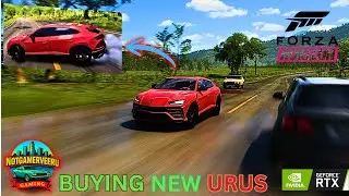 Forza Horizon 5 | New Lamborghini Urus Purchase + Full Customization!/NotGamerVeeru