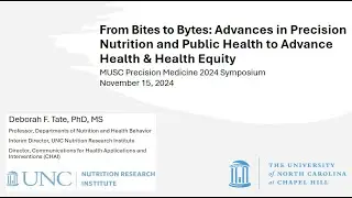 Deborah Tate - 2024 MUSC Precision Health Research Symposium