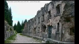 Forte Campo Luserna (Werk Lusern) 1907-1910  - Luserna (Fortress Italy)