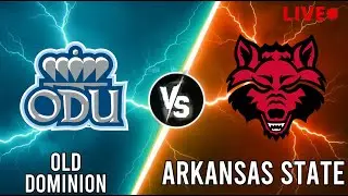 Old Dominion Vs Arkansas State Red Wolves Live | NCAA Women's Basketball | PLAY BY PLAY | SCOREBOARD