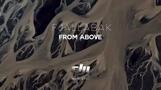 FLYING OVER FJALLABAK AREA IN ICELAND 4K