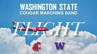 The 2024 Washington State Cougar Marching Band Halftime September 14th, 2024.
