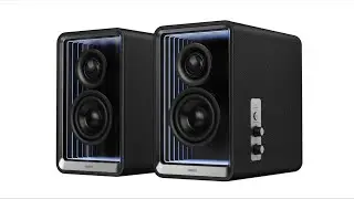 Review: Edifier QR65 Hi-Res Desktop Speakers &ndash; 70W RGB Monitors with LDAC & Stands