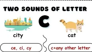 c sounds|Soft c and Hard c sound| why c sounds different?