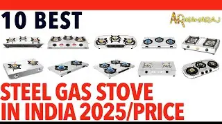 🔥 Top 10 Best Stainless Steel Gas Stove iN India 2025 | ✨ Steel Gas Stove Price | Vidiem, Bajaj
