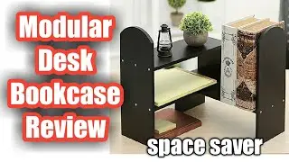 Modular Desktop Bookcase build and review