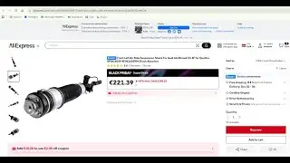 AliExpress Air Ride Shock for Audi A6 Allroad