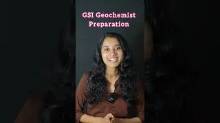 GSI Geochemist 2026 Preparation #chemistry #gsi #geochemist #job #centralgovernment #psc #chemist