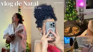 VLOG de Natal na minha casa🎄decoração, comidas, presentes