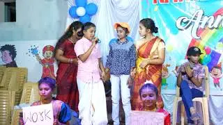 Message oriented skit about modern food habits by our girls students @RainbowschoolPanasapadu