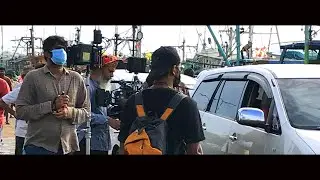 AK 61 - Port Scene Shooting Spot Leaked Video | Ajith Kumar | H Vinoth | Ghibran | Bay View Thala 61