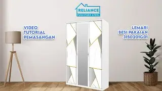 TUTORIAL PEMASANGAN LEMARI 3pintu full sliding OLD VERSION