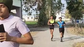 Long running 10 Km 🔥🪖Army bhrti #viral #running 
