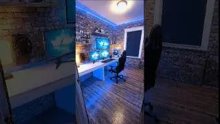 Gaming Room Transformation 🔥 From Empty Room to Dream Setup (FULL BUILD) #shorts #gamingroom