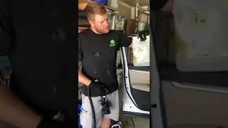 Auto Interior Door Panels Stain Removal