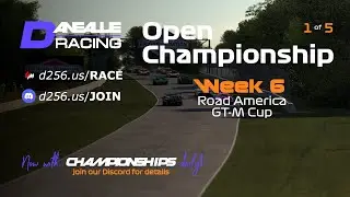 d256.us/JOIN Road America GT-M Cup | Danealue.com 2026 Week 6 GT-M Lanzo Championship | 1 of 5