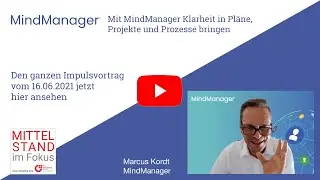 Mit MindManager Klarheit in Pl&auml;ne, Projekte und Prozesse bringen