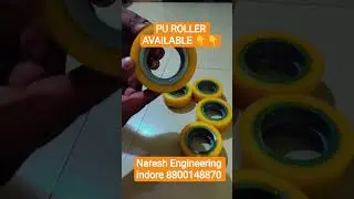 PU ROLLER AVAILABLE #shortsvideos #ytshorts #puroller #engineering #automobile #trending #industry