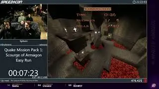 [GER] SpeedCon23 Quake Mission Pack 1: Scourge of Armagon Easy Run von Sphere