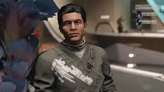 Starfield - How to recruit Gideon Aker (average ship weapon specialist)