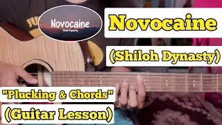 Novocaine - Shiloh Dynasty | Guitar Lesson | Plucking & Chords | (Strumming)