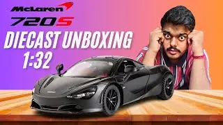 UNBOXING Diecast 1:32 McLaren 720s | The Cheapest McLaren Toy Car