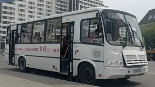 Поездка на автобусе ПАЗ 320412-05 по маршруту 99 в Красноярске! (гос Е290МН)