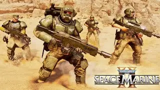 IMPERIAL GUARD MOD! Kasrkin Gameplay - Warhammer 40k: Space Marine 2 (4K)