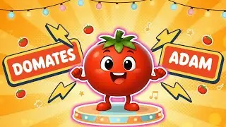 Domates Adam 🍅🎶 Eğlenceli &Ccedil;ocuk Şarkısı