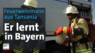 Feuerwehrmann aus Tansania zum 